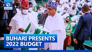 President Buhari Presents N1639trn Budget For 2022 FULL SPEECH [upl. by Leduar]