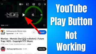 How to Fix YouTube Play Button Not Working 2024  How To Solve YouTube Play Button Not Working [upl. by Ennayr441]