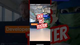 Programador VS Tester explicación gráfica 🤷🏻‍♂️🤭 tester dev [upl. by Spragens445]