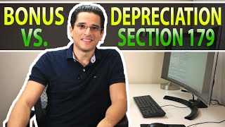 Bonus Depreciation vs Section 179  Which is better for YOUR business [upl. by Atiuqrahc]