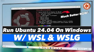 How To Install Ubuntu 2404 On Windows 11 Using WSL With GUI NEW GUIDE [upl. by Martyn]