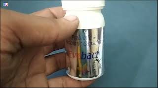 Evebact Capsule  Prebiotic amp Probiotic Capsules  Evebact Capsule Uses Side effects benefits Dosage [upl. by Haelam884]