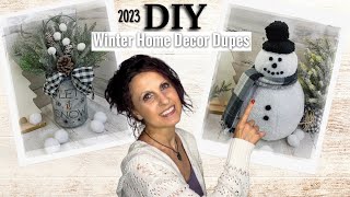 DIY Winter Crafts  DIY Winter Home Décor Craft Dupes  DIY Winter Home Décor 2023 [upl. by Norling893]