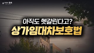 변호사가 알려주는 상가임대차보호법 10년 적용 [upl. by Fougere]