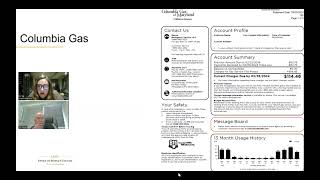 How to Read Your Bill Potomac Edison and Columbia Gas 42524 [upl. by Aihsal]