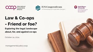 Law amp Cooperatives  Friend or foe [upl. by Fishman]