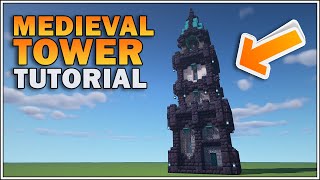 Minecraft 116 Medieval Tower Tutorial [upl. by Filahk810]