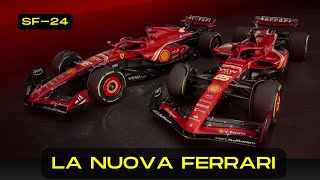 PRESENTAZIONE FERRARI SF 24 LA BUONA E LA BRUTTA NOTIZIA [upl. by Ilellan]