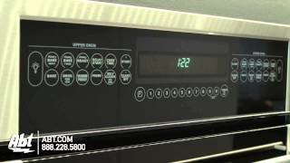 GE Monogram 27 inch BuiltIn Double Oven  ZEK958SMSS Features [upl. by Norved148]