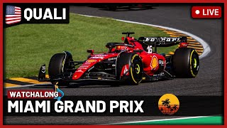 F1 Live Miami GP Qualifying  Watchalong  Live Timings  Commentary [upl. by Hege]