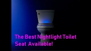 Kohler Nightlight Quiet Close Toilet Seat [upl. by Nevaj]