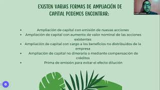 Ampliación de capital [upl. by Kylen]