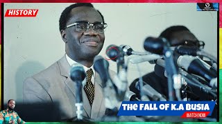 The fall of Dr Kofi Abrefa Busia of the Progress Party in 1972 [upl. by Anelhtac421]