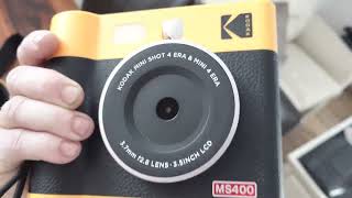 KODAK Mini Shot 4 ERA 4PASS 2in1 Sofortbildkamera und Fotodrucker 📷 Ideal für Partys und Ausflüge🤳 [upl. by Laverna]