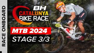 Finishers Stage 3  Catalunya Bike Race 2024 Full Onboard CBR24 [upl. by Nilkoorb]