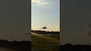 Bombardier Global 6000 Aeroporto da Pampulha aviação airport retornaprates jet takeoff [upl. by Eldwon]