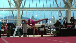 Bailie Key  Floor Exercise  2014 Pacific Rim Championships TeamAA Final [upl. by Calen111]