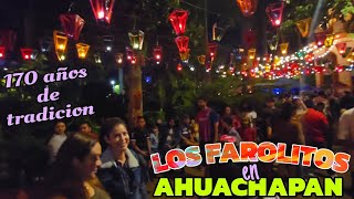 LOS FAROLITOS EN AHUACHAPAN HAY DOS LEYENDAS CONOCELAS [upl. by Renrew]