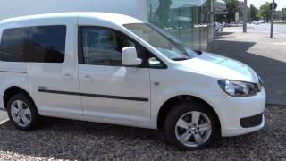 New Volkswagen Caddy Life 2014 [upl. by Atnahsa]