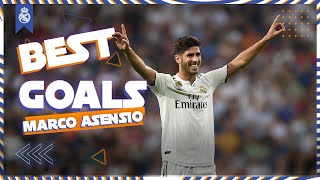 Marco Asensios BEST Real Madrid GOALS [upl. by Akihsat]