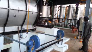 Tyre Pyrolysis Plant by K G N Industries [upl. by Stacee]