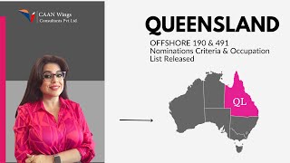 AUSTRALIA QUEENSLAND Offshore 190 amp 491 Nominations Criteria amp Occupation List Released [upl. by Etrem]