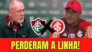 QUENTE MANO e ROGER protagonizam GUERRA DE PALAVRAS antes de PARTIDA  notícias do Fluminense hoje [upl. by Anileme]