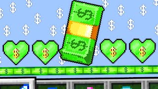 Minecraft But With Money Hearts [upl. by Yesrod]