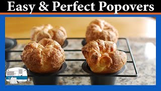 How to bake delicious Popovers [upl. by Ahsema]