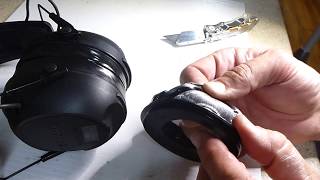 Peltor 300 amp 500 Earmuffs Pad Changing  NO PEELING [upl. by Vern]