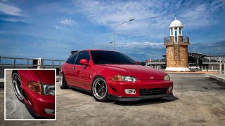 Install canards Civic EG [upl. by Salema]