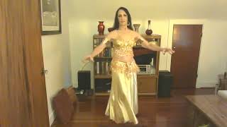 FotiaGreek Bellydance to Turkish Music [upl. by Nitsed539]