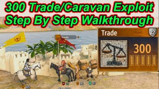 300 Trade Exploit  Tactic Beginners Guide With Caravans quot1210 Verifiedquot Bannerlord Flesson19 [upl. by Wilfreda]