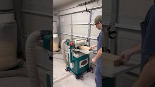 Purchased a new 15” planer from Grizzly Loving this thing woodworking planer grizzlyindustrial [upl. by Ninetta]