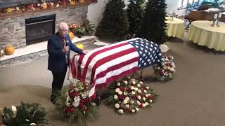 Jim Mcbride Funeral 11424 [upl. by Akcinehs872]