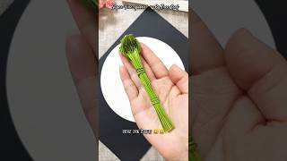 Super Fine Creative Spoon 🥄 making by tree Leaf shorts yt diy art artist ytdiy short clayart [upl. by Susanna]