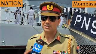 Pakistani naval ship docks in Mombasa with specialist doctors sets up free medical camp [upl. by Gimpel462]