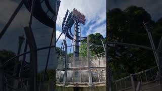 Oblivion at Alton Towers is closing for good in October  RIP oblivion altontowers themepark [upl. by Zak]