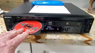 Jared Preshipping Video Sony RCDW500C CD Player  Recorder [upl. by Rubia]