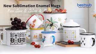 New Sublimation Enamel Ware Arrive Check Them Now [upl. by Nylirac]