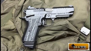 Kimber KDS9C Rail Double Stacked 1911 Review [upl. by Ilsel45]