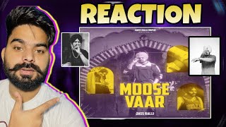 REACTION ON  Moose Vaar Tribute To SidhumoosewalaJass Ralli  Deep Sekhon  Punjabi songs 2023 [upl. by Reuben]