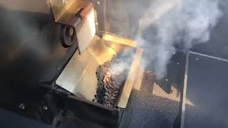 Seasoning A Yoder Smoker YS640 [upl. by Etteiluj947]