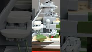 Cobi Battleship Tirpitz SHORT REVIEW  Sets 4838 4839 [upl. by Stannwood]