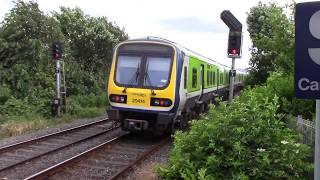 Irish Rail 29000 Class DMUs at Drogheda  Laytown  Balbriggan amp Newry 20618 [upl. by Idet]