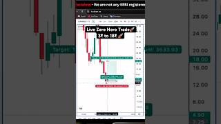 3₹ to 18₹ 🚀 Live Zero Hero Trade  trading livetrading nifty banknifty stockmarket [upl. by Garnett]