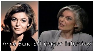 Anne Bancroft Interview on Charlie Rose 2000 [upl. by Moberg]