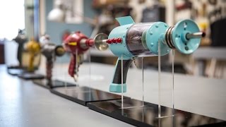 Adam Savage Meets SciFi Ray Gun Replicas [upl. by Juetta]