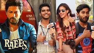 FANS EXCITED For Shahrukhs RAEES  FIRST DAY FIRST SHOW  Aa Raha Hoon Main [upl. by Groves]