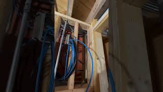 WOW RESIDENTIAL WIRING IN CONDUIT CHICAGO CODE oddlysatisfying [upl. by Anirbes]